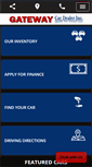 Mobile Screenshot of gatewaycardealer.com